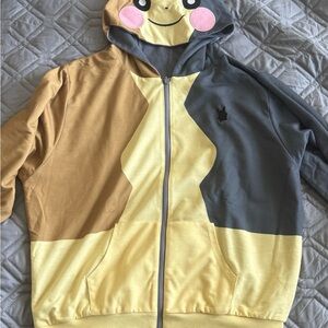 Pokémon Center Japan Morpeko Limited edition zip up Hoodie reversible